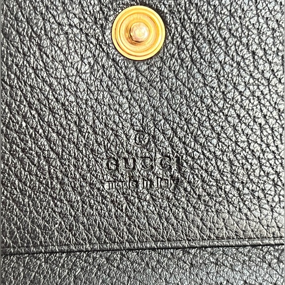 ⭐️RARE⭐️GUCCI GG Marmont Rhinestone Compact Wallet 49978 ✨LIMITED EDITION ✨ - Picture 13 of 16